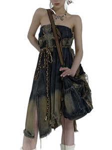 'Peasant' Rebellion Midi Skirt