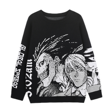 Load image into Gallery viewer, Death Note Aesthetic Knit Sweater