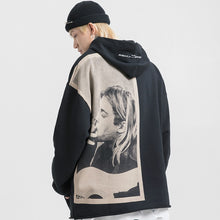 Load image into Gallery viewer, Kurt Cobain Tribute Oversized Cotton Hoodie - DYSTOPIɅN ™️ | Dystopian Streetwear