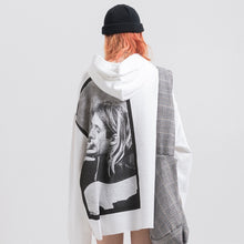 Load image into Gallery viewer, Kurt Cobain Tribute Oversized Cotton Hoodie - DYSTOPIɅN ™️ | Dystopian Streetwear