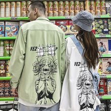 Load image into Gallery viewer, Himiko Toga Long Sleeve Button Up - DYSTOPIɅN ™️ | Dystopian Streetwear